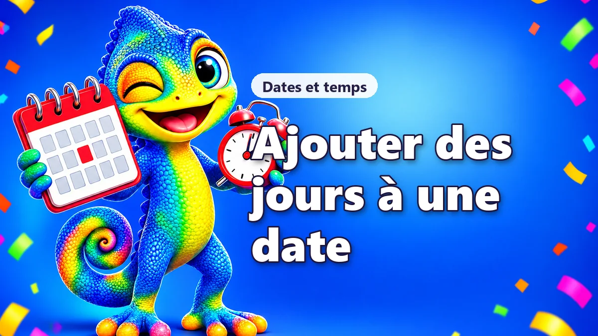 Ajouter ou retirer des jours à une date