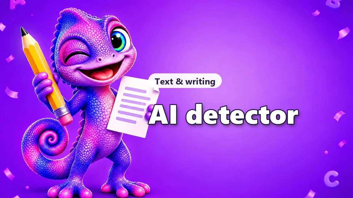 AI text checker with a clear breakdown