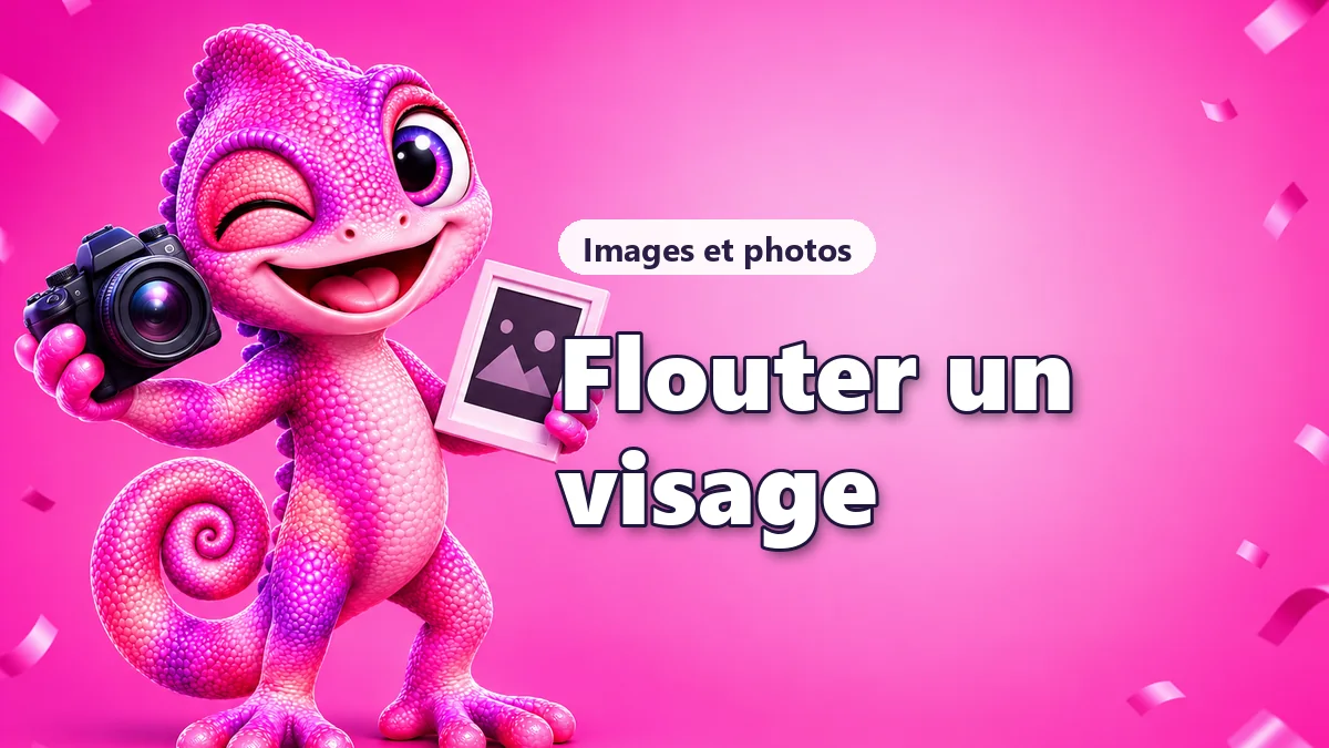 Flouter les visages d'une photo