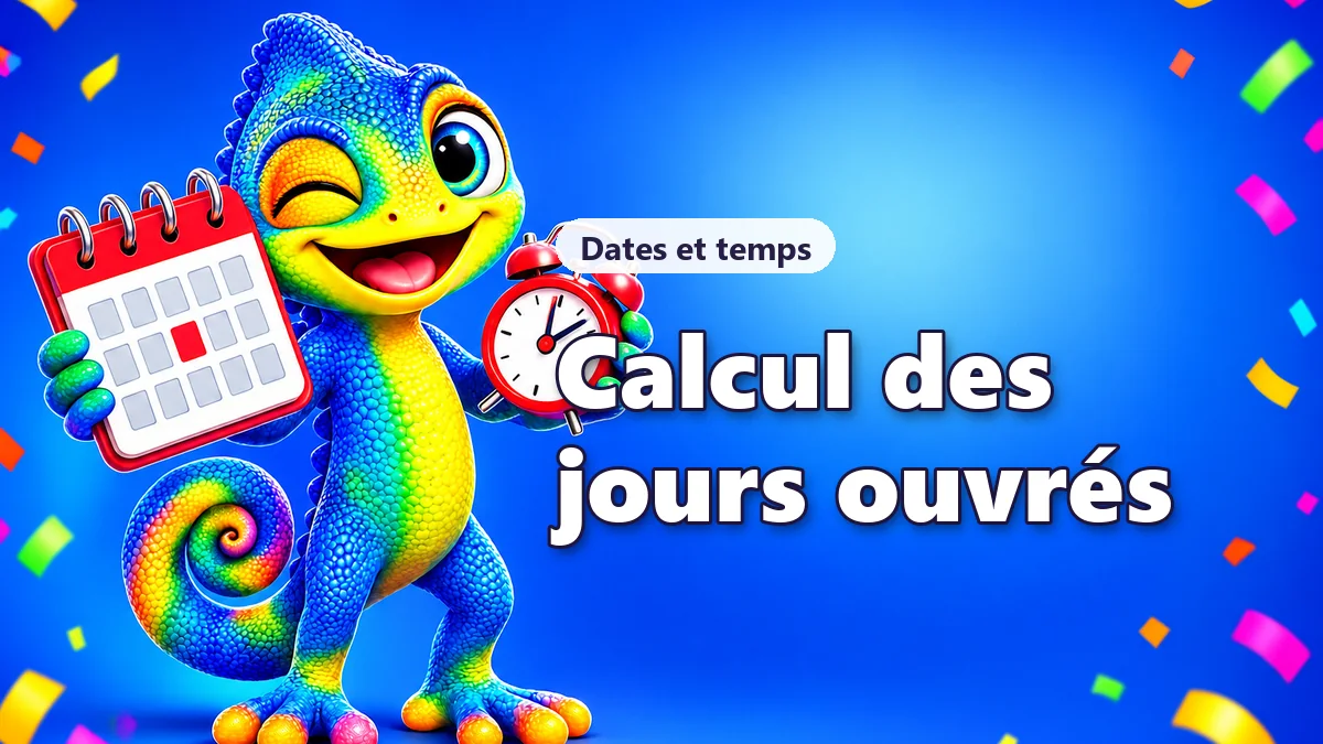 Calcul de jours ouvrés avec jours fériés