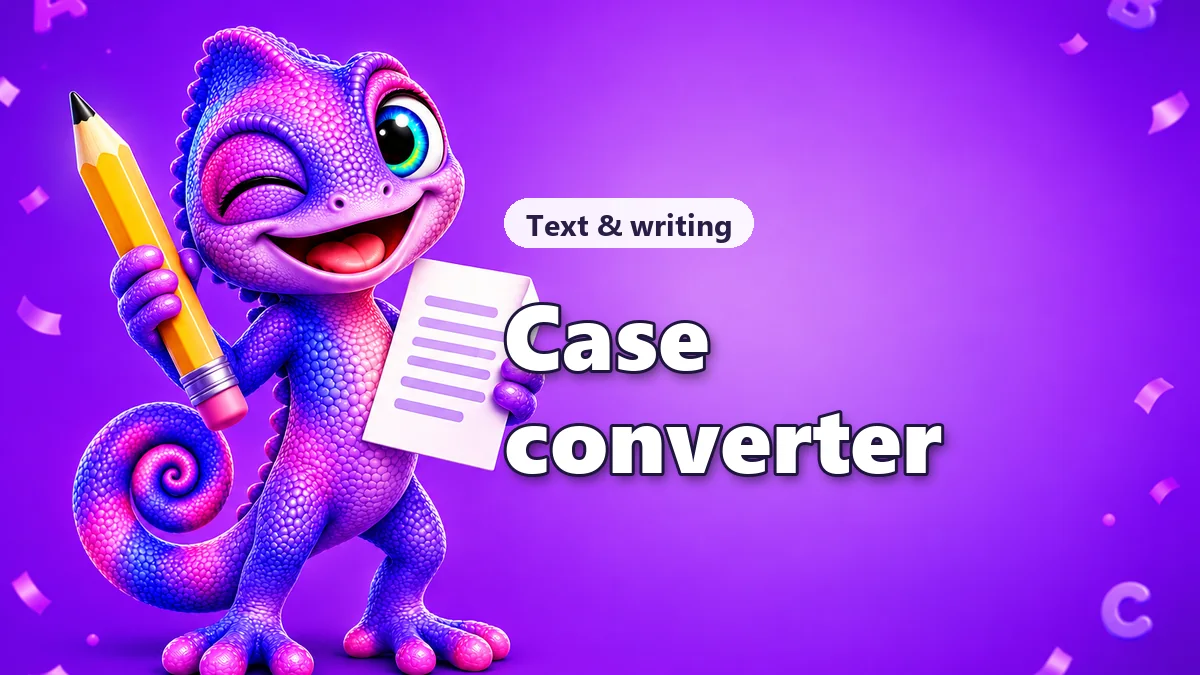 Change the case of any text online