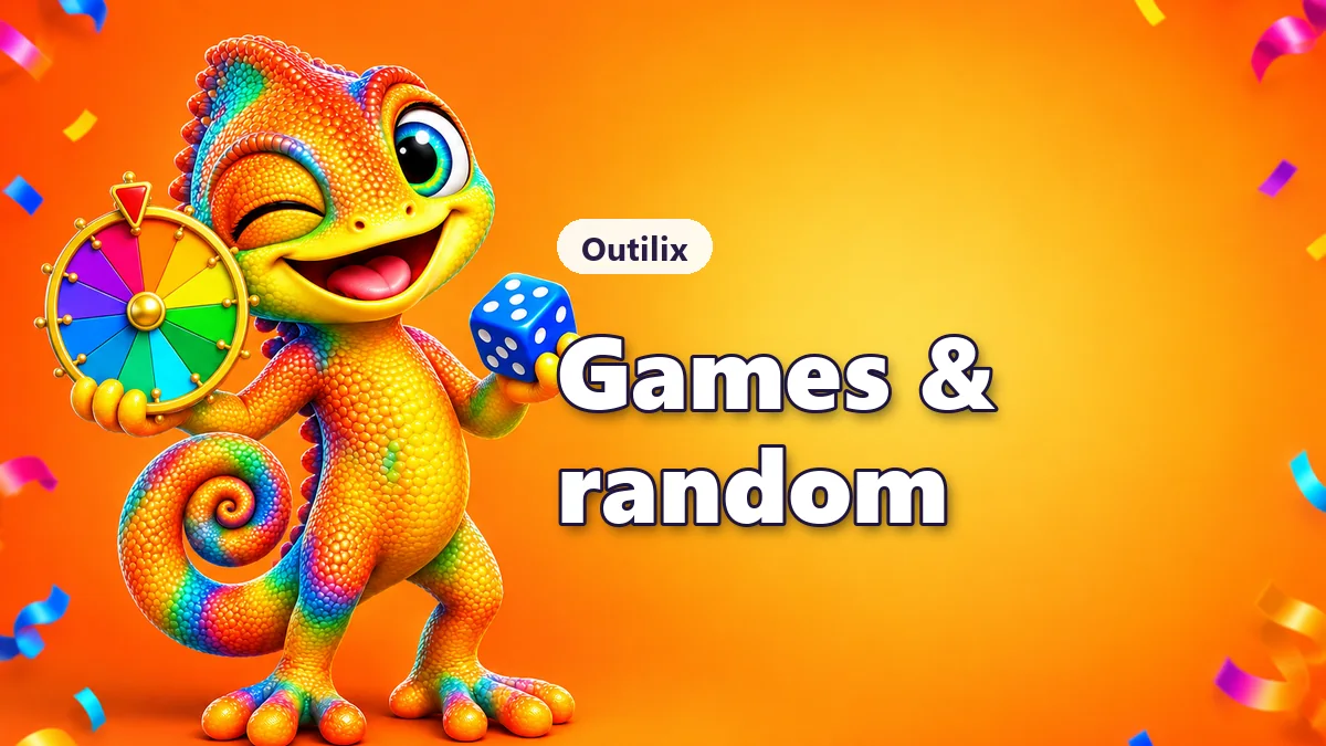 Random pickers, spinners and online games