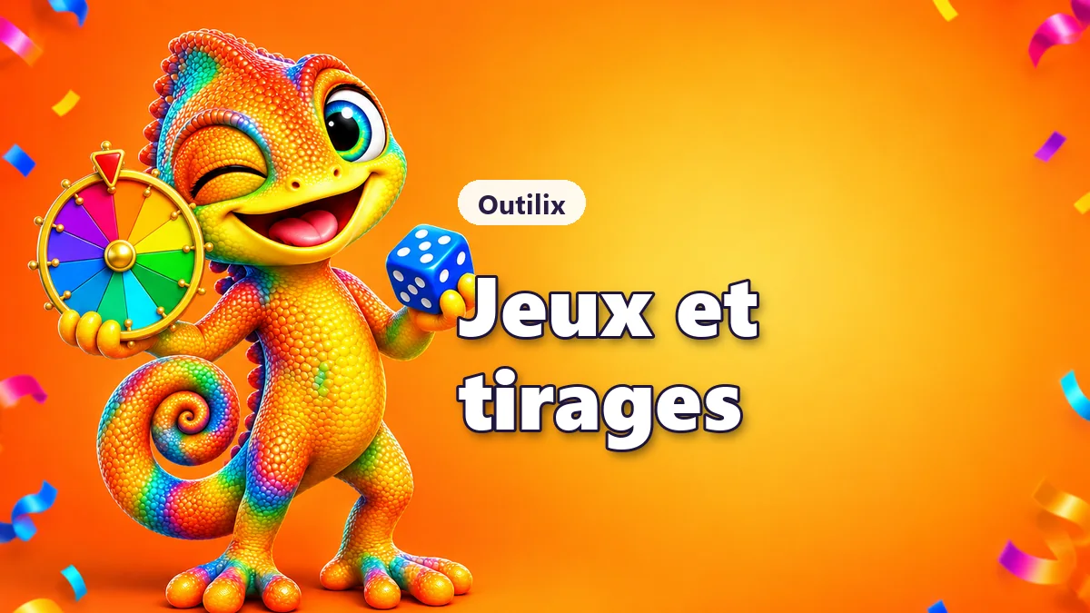 Jeux, tirages au sort et générateurs aléatoires en ligne