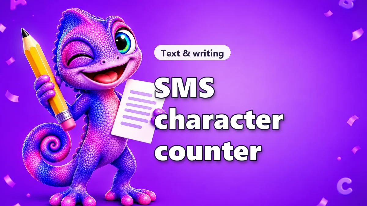SMS character counter: how many texts is your message?