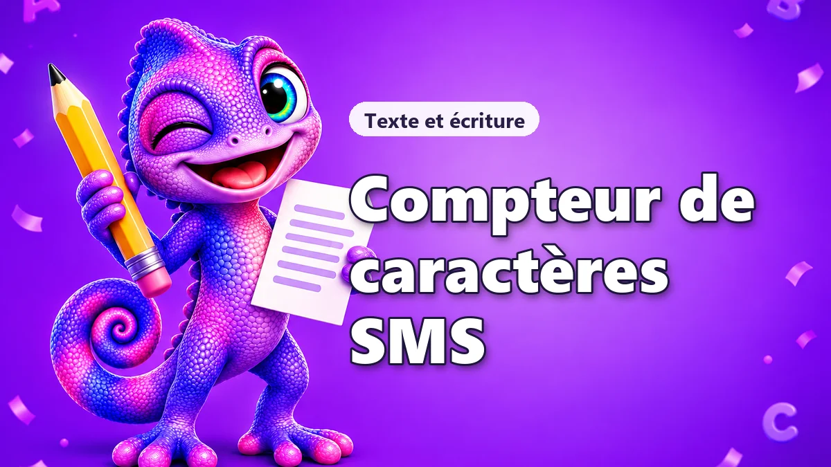 Compteur de caractères pour SMS : combien de messages ?