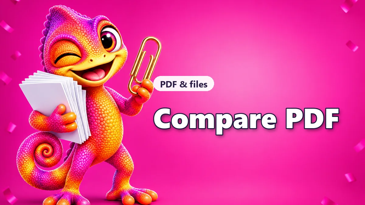 Compare two PDF files