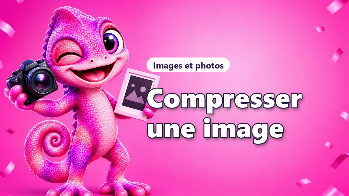 Compresser une image sans perte visible