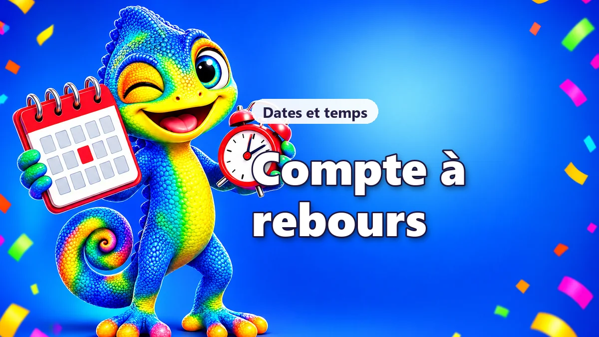 Compte à rebours personnalisable