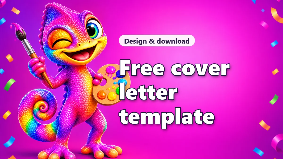 Free cover letter template you can edit and copy