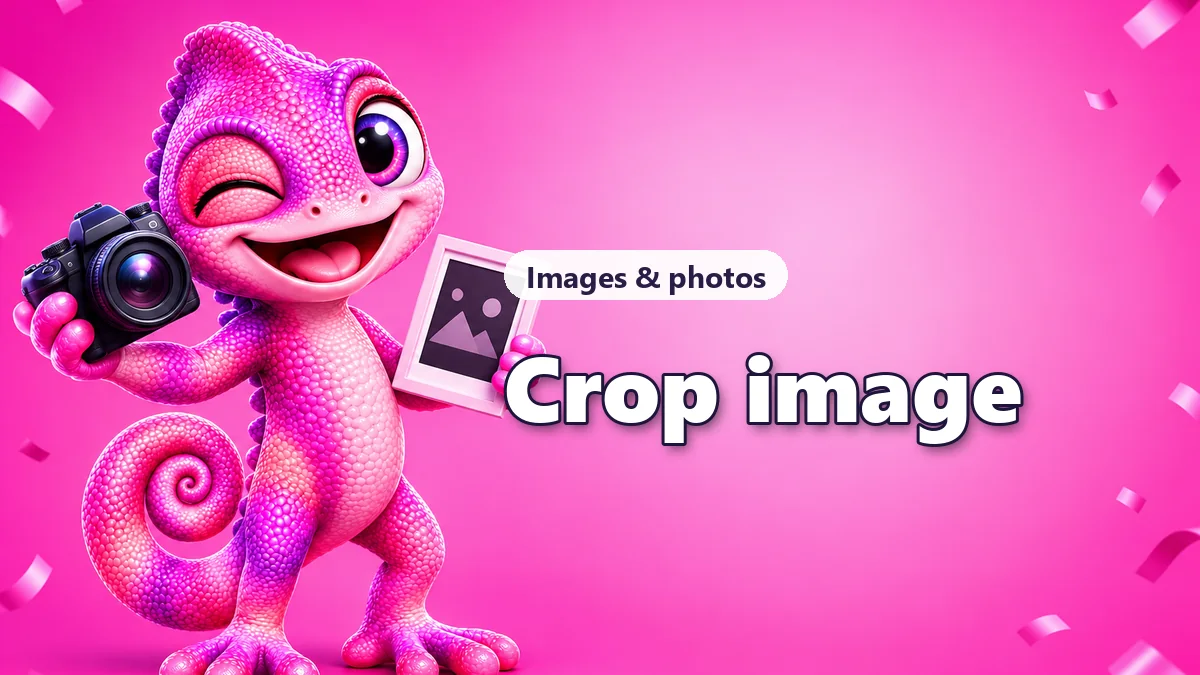 Crop an image for free