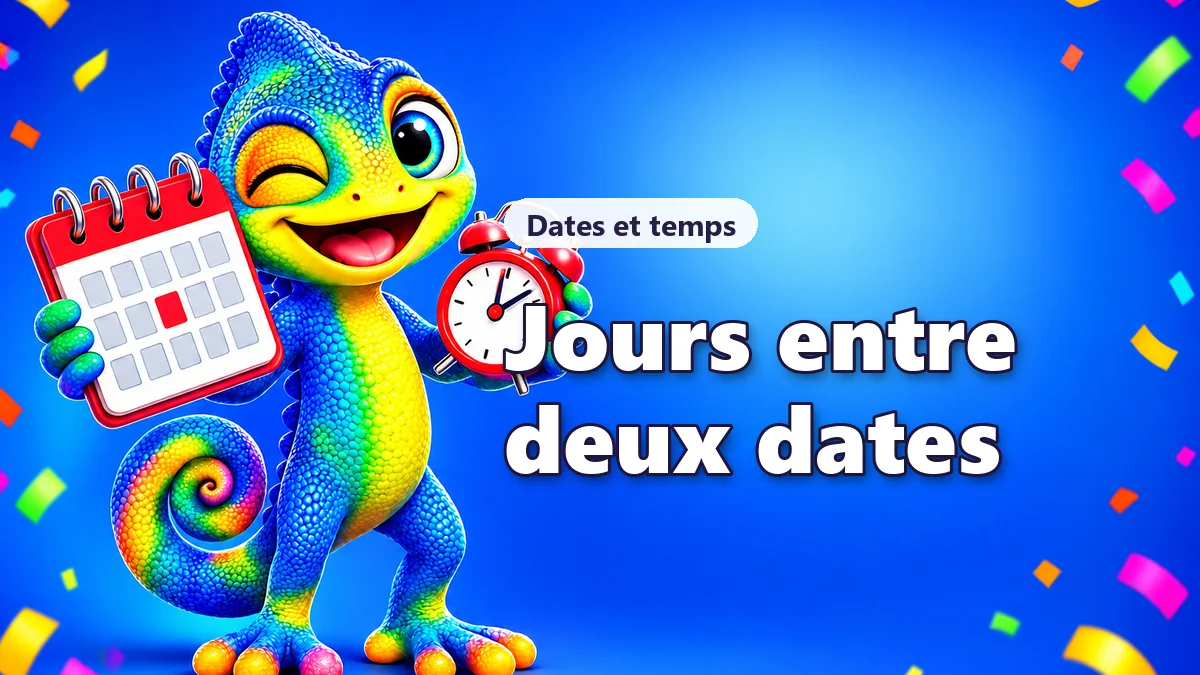 Calculer le nombre de jours entre deux dates