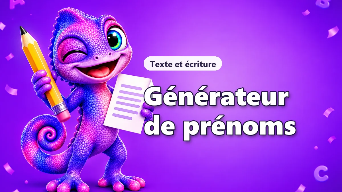 Trouve un prénom au hasard