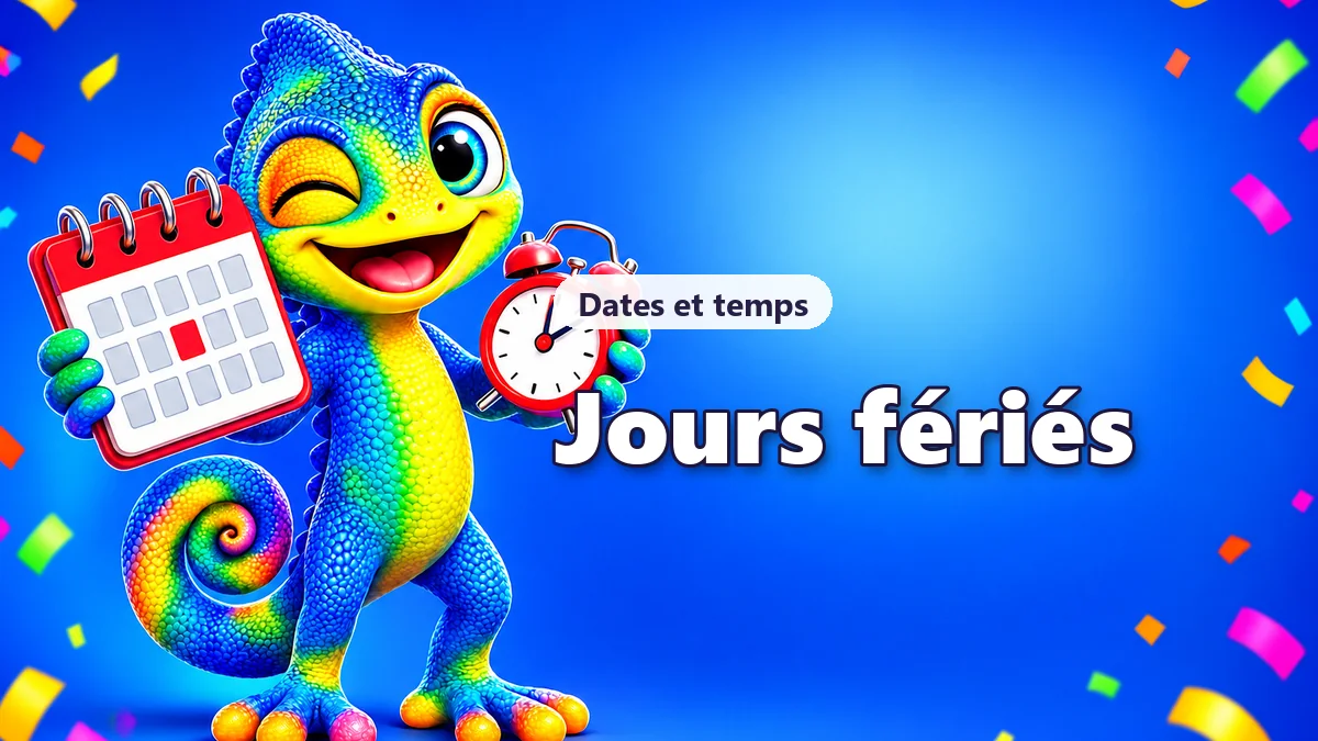 Calendrier des jours fériés en France