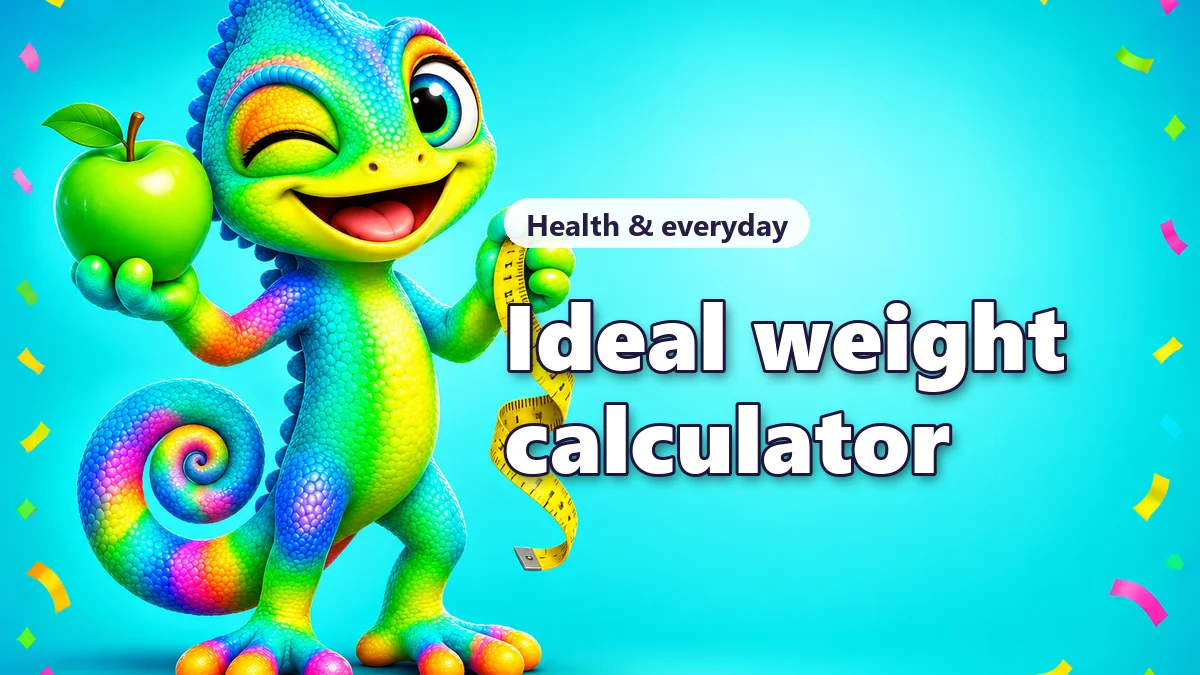 Ideal body weight calculator