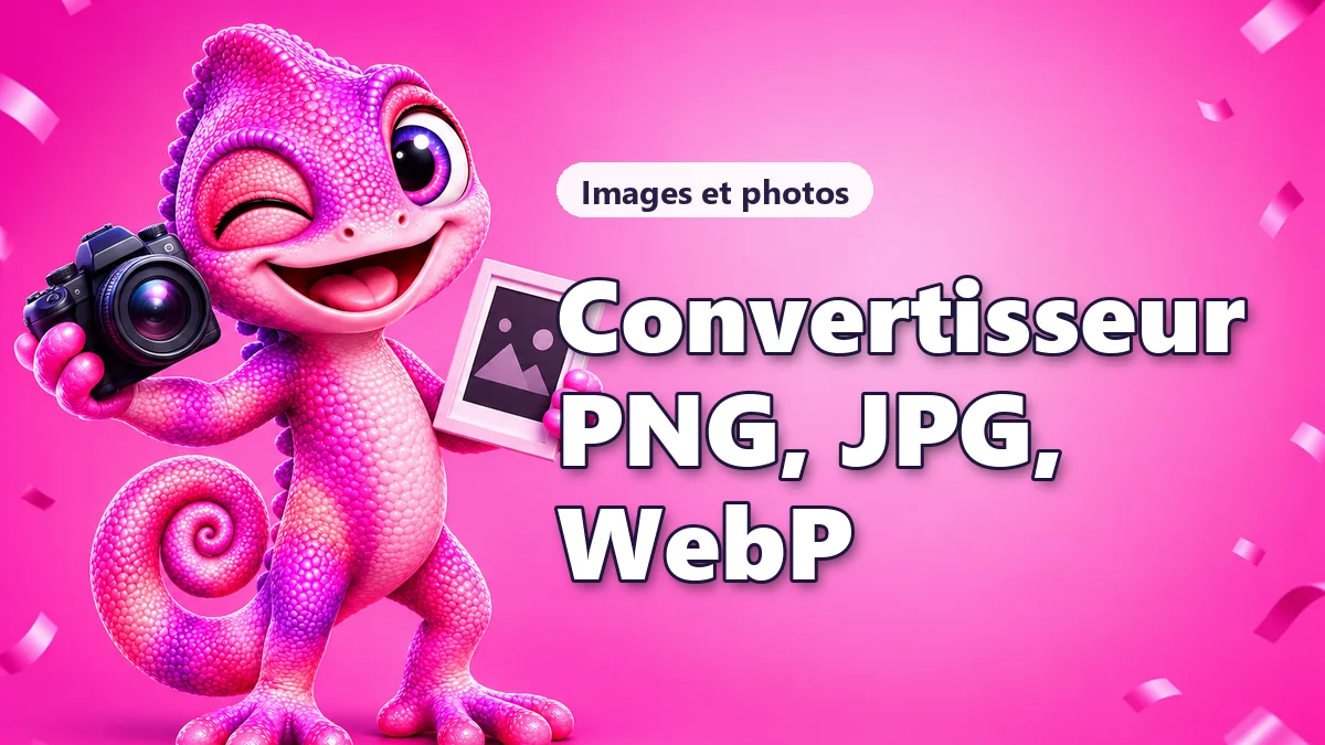 Convertir une image en PNG, JPG ou WebP