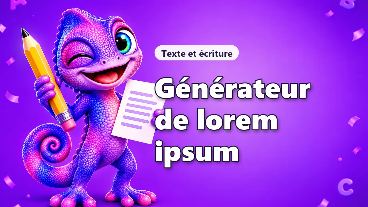 Générateur lorem ipsum : créer un faux texte