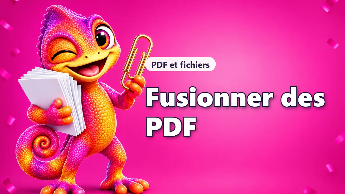 Fusionner des PDF en un seul fichier