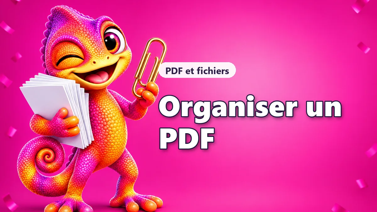 Organiser les pages d'un PDF