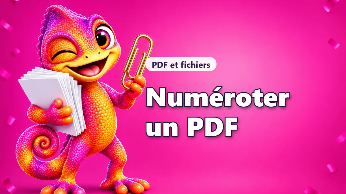 Numéroter un PDF et ajouter la pagination