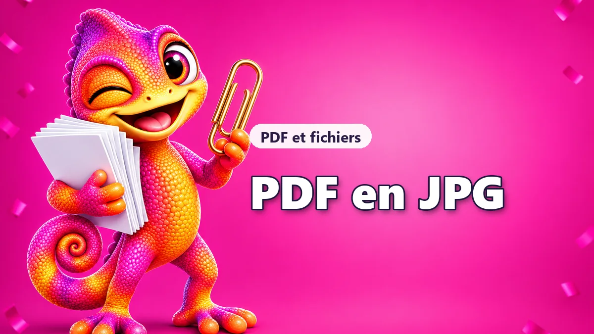 Convertir un PDF en images JPG ou PNG