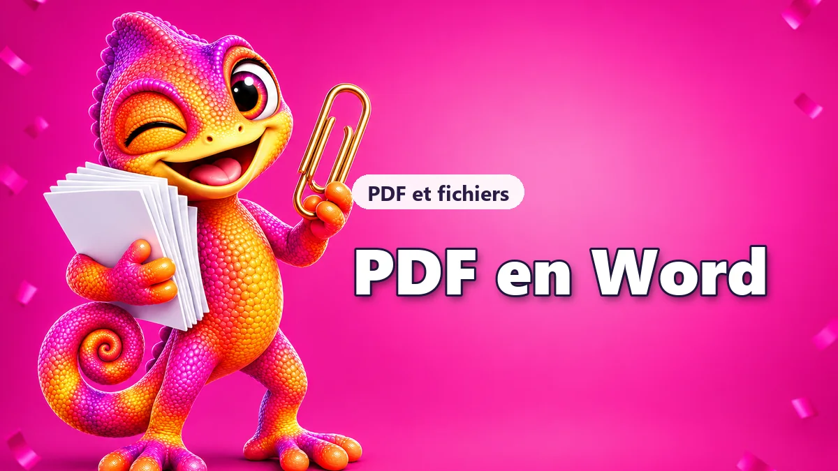 Convertir un PDF en document Word modifiable