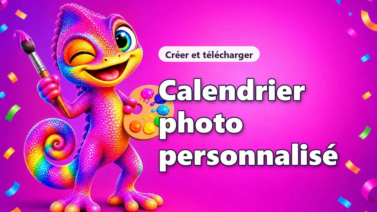 Créer un calendrier photo à imprimer