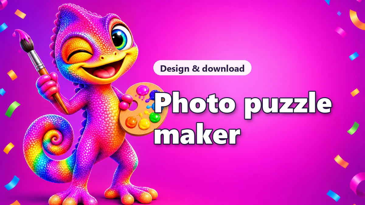 Make a jigsaw puzzle from your photo