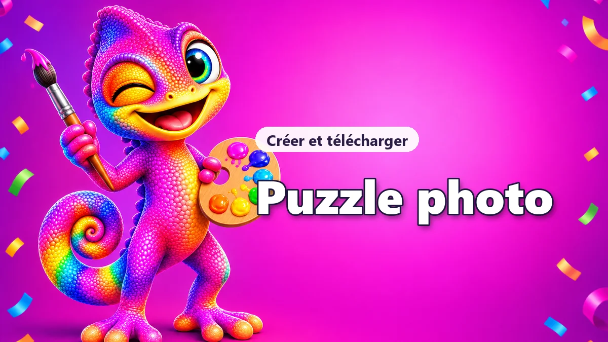 Créer un puzzle avec ta photo