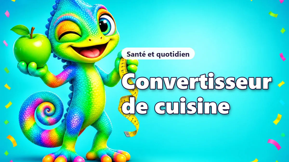 Convertisseur de mesures de cuisine et de portions