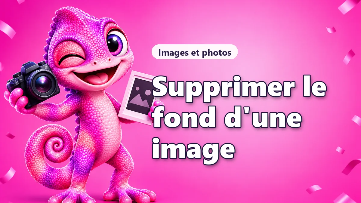 Supprimer le fond d'une image