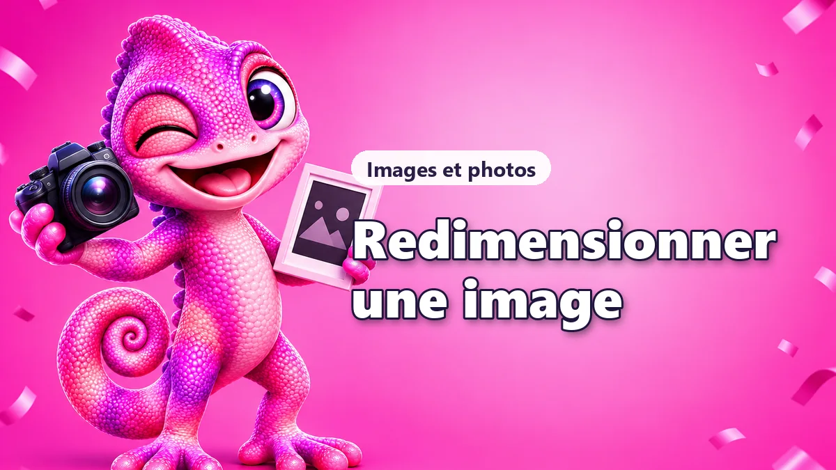 Redimensionner une image gratuitement