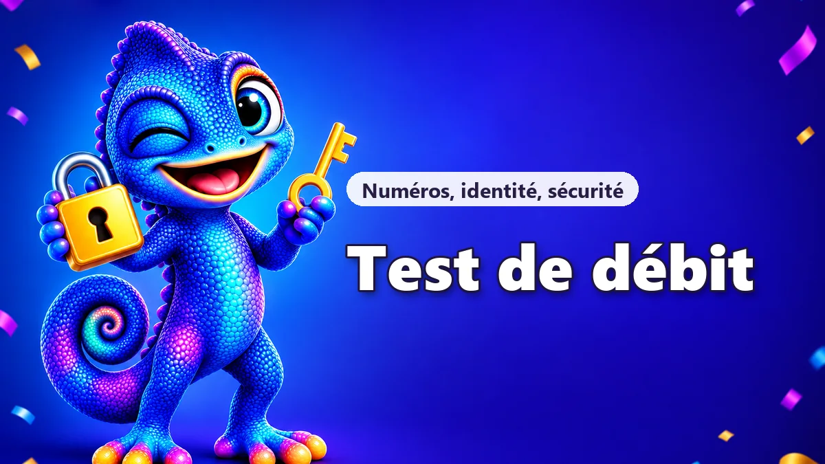 Test de débit de ta connexion internet