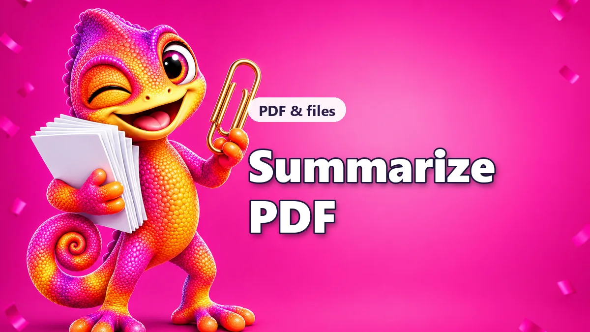 Summarize a PDF document