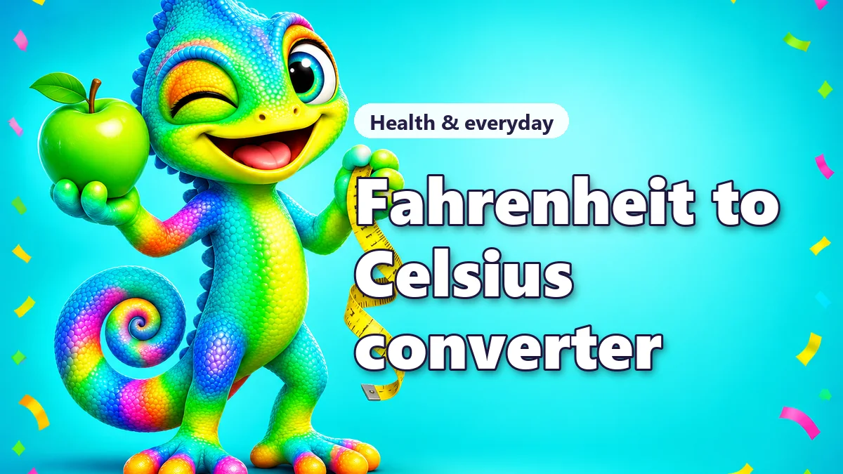 Fahrenheit, Celsius and Kelvin converter