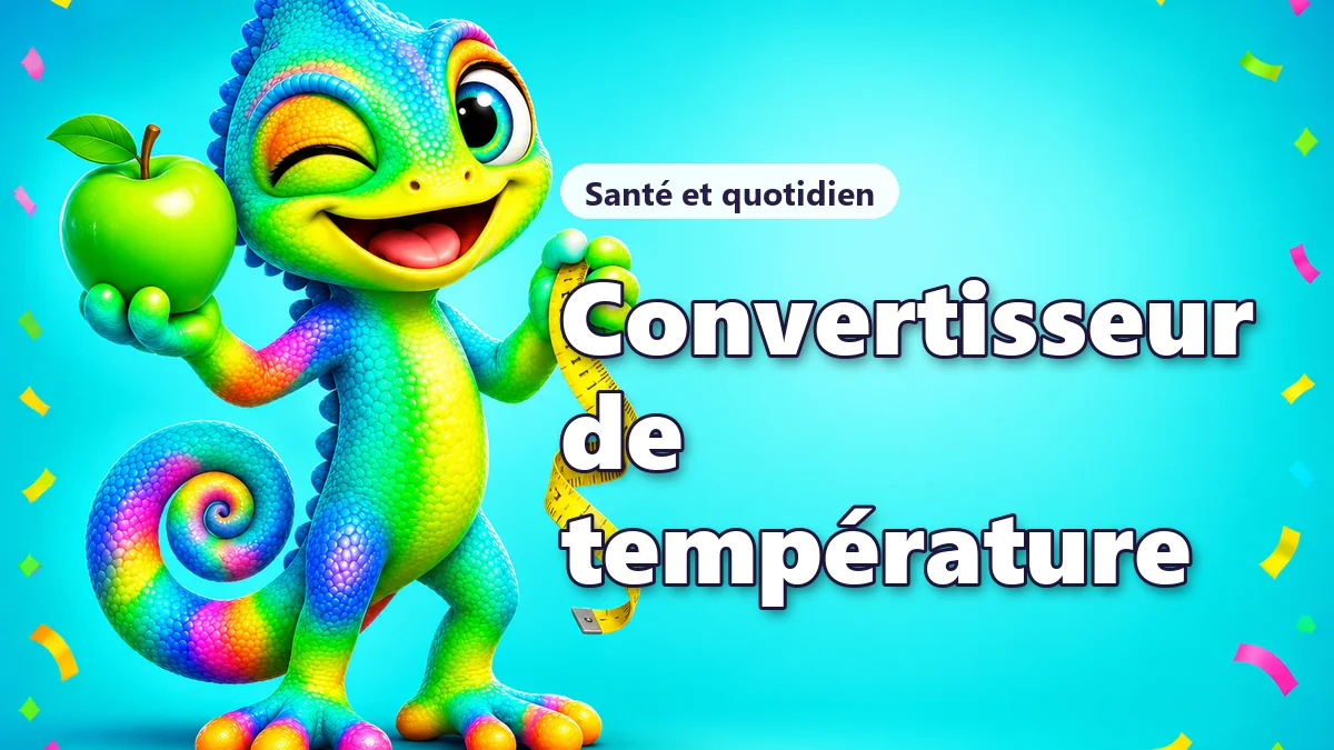 Convertisseur de température (°C, °F, K)