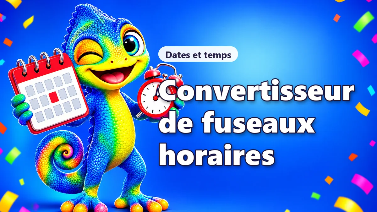 Convertisseur de fuseaux horaires