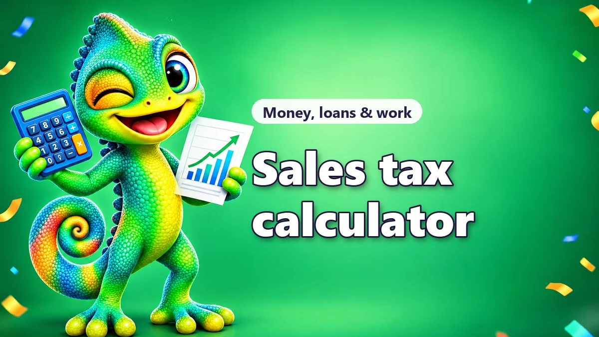 Sales tax calculator by state