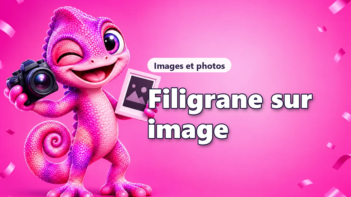 Filigrane sur image : texte ou logo en ligne
