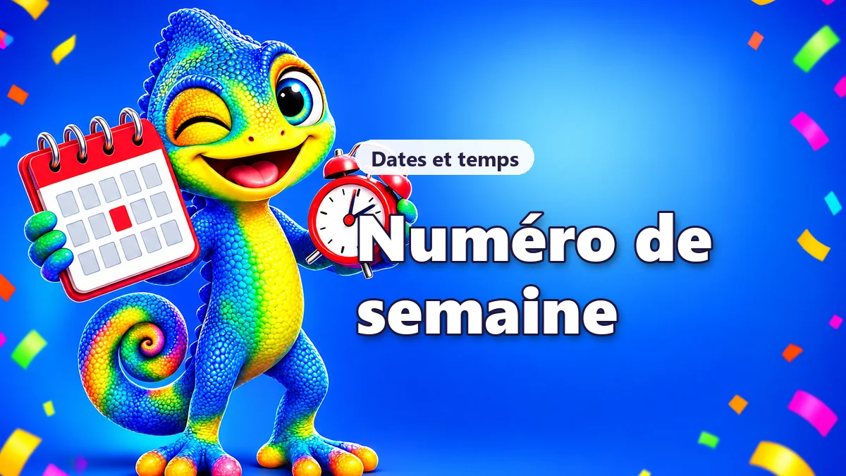 Numéro de semaine d'une date